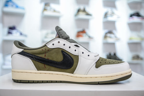 J1 Retro Low OG SP TS Medium Olive